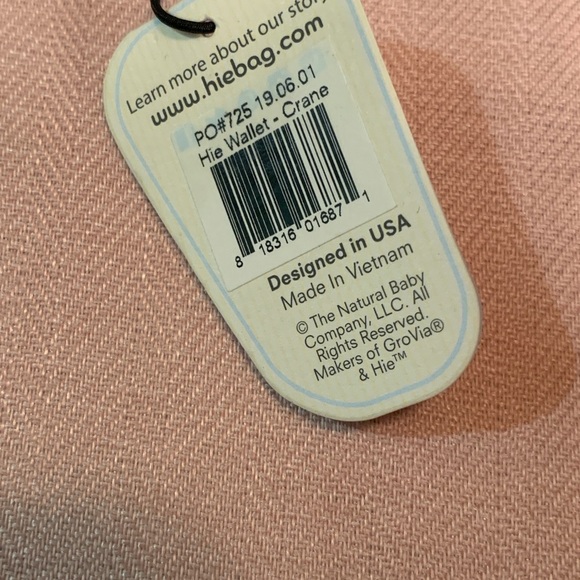 GROVIA™ Hie Wallet V2 Pink Assume tribal Design Perfect For The Mom On The Go - Picture 3 of 3